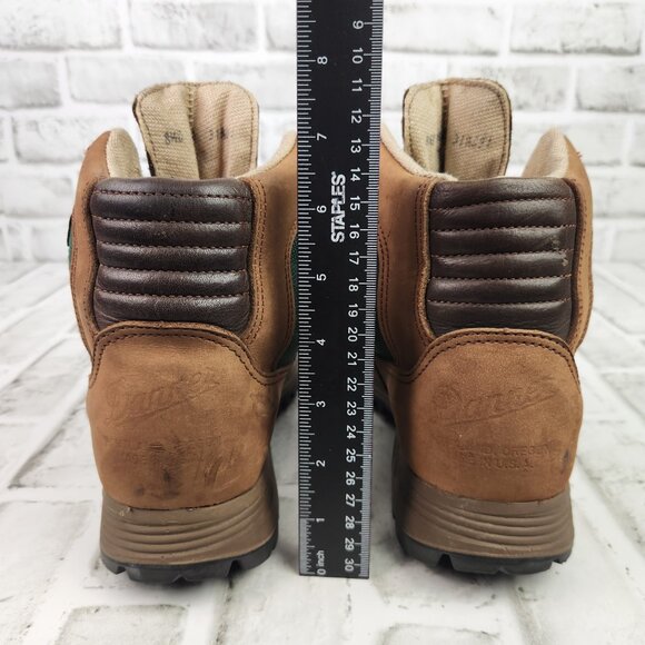 Vtg 1990 Danner Cross Hiker GTX Women's Sz 8.5 Brown Leather Trail Boots US Made - Picture 6 of 12